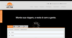 Desktop Screenshot of apctur.com.br